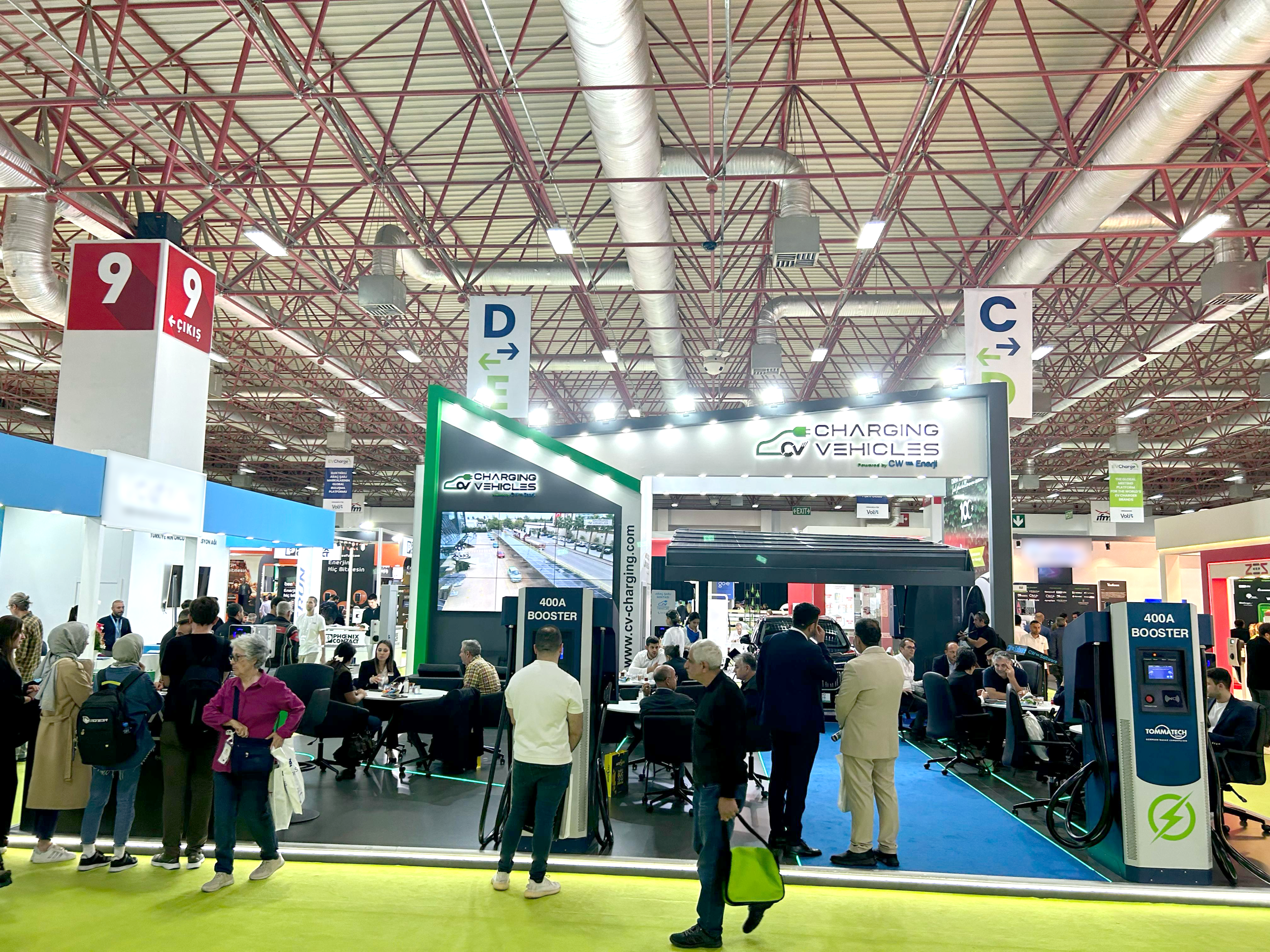 CV Charging Vehicles Ev Charge Show’a damga vurdu